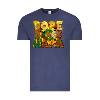 Vintage Denim dope black mama juneteenth Vintage Tee - CowGirlArtShop
