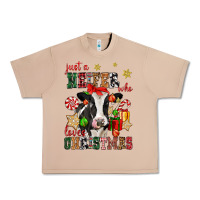 Burro just a heifer who loves christmas cow Urban Heavy Tee - CowGirlArtShop