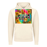 Vintage Artic Mom rainbow sunflower Vintage Hoodie - CowGirlArtShop