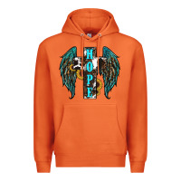 Carrot Western Wings Cross Hope Premium Hoodie - RanaPortraitStore