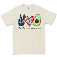 Bone PEACE LOVE AVOCADOS Premium Tee - Bettercallsaul
