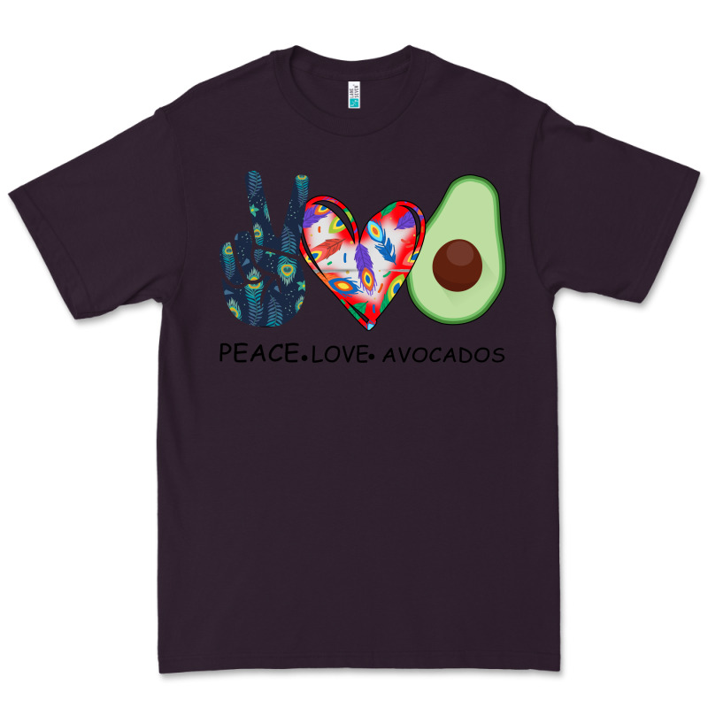 Peace Love Avocados Premium Tee by Bettercallsaul | Teevron