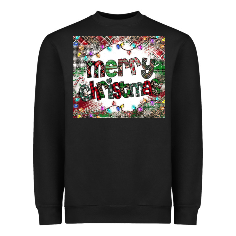 Merry Christmas Heavyweight Sweatshirt by CowhideDigitalArt | Teevron