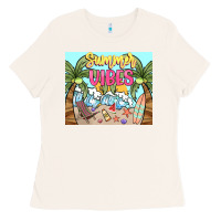 Bone summer vibes Ladies Tee - NancyCooperArtShop