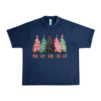 Navy merry and bright Urban Heavy Tee - CowGirlArtShop