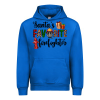 Cobalt santa's favorite firefighter Urban Hoodie - AdoDesignShop