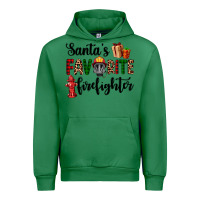 Emerald santa's favorite firefighter Urban Hoodie - AdoDesignShop
