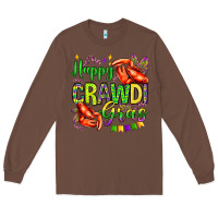 Chestnut happy crawdi gras olivia Long Sleeve Tee - OliviaCreatesArt