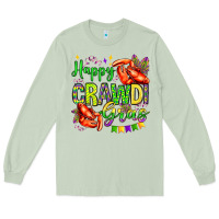 Matcha happy crawdi gras olivia Long Sleeve Tee - OliviaCreatesArt