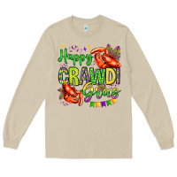 Mushroom happy crawdi gras olivia Long Sleeve Tee - OliviaCreatesArt