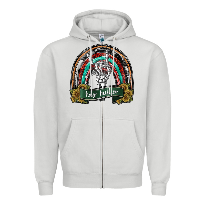 Hair Hurstler Copy Zipper Hoodie by SublimationCraftShop | Teevron