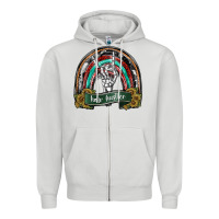 Dove Grey hair hurstler copy Zipper Hoodie - SublimationCraftShop