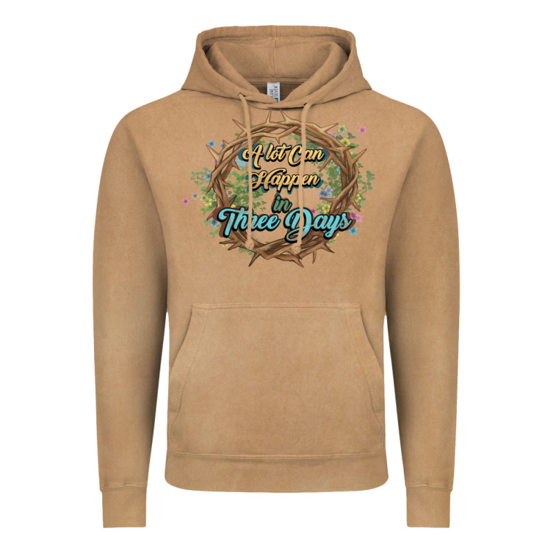 Crown Of Thorns Easter Day Vintage Hoodie by HowdyJamesFarm | Teevron