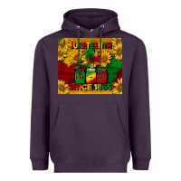 Plum juneteenth since 1865 tumbler Heavyweight Hoodie - BarkalooDesign