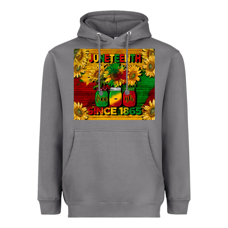 Juneteenth Since 1865 Tumbler Heavyweight Hoodie by BarkalooDesign | Teevron