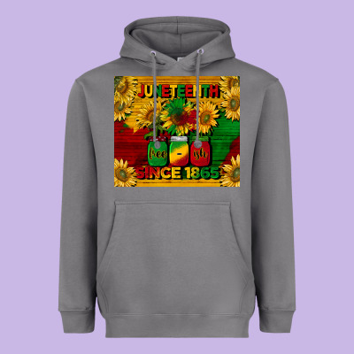 Juneteenth Since 1865 Tumbler Heavyweight Hoodie Designed By Barkaloodesign