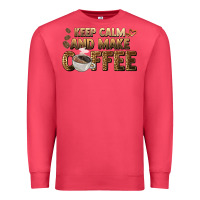 Cardinal keep calm and make coffee Premium Sweatshirt - BarkalooDesign