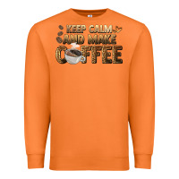 Carrot keep calm and make coffee Premium Sweatshirt - BarkalooDesign