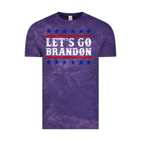 Cloud Purple Let's Go Brandon Vintage Tee - Jasminsmagicworld