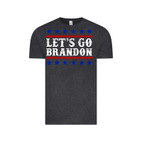 Vintage Black Let's Go Brandon Vintage Tee - Jasminsmagicworld