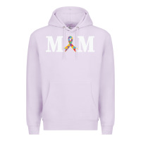 Lilac LIL Autism Mom Premium Hoodie - CowhideDigitalArt