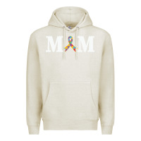 Oatmeal Heather LIL Autism Mom Premium Hoodie - CowhideDigitalArt