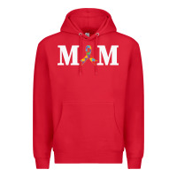 Red LIL Autism Mom Premium Hoodie - CowhideDigitalArt
