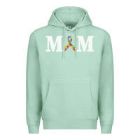 Seafoam LIL Autism Mom Premium Hoodie - CowhideDigitalArt