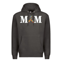 Smoke LIL Autism Mom Premium Hoodie - CowhideDigitalArt