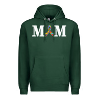 Sports Green LIL Autism Mom Premium Hoodie - CowhideDigitalArt