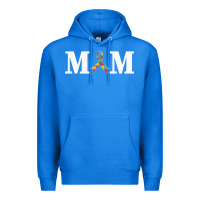 True Royal LIL Autism Mom Premium Hoodie - CowhideDigitalArt
