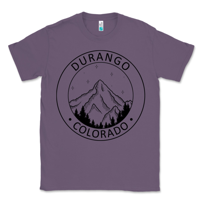 Durango Mountain City - Colorado State Souvenir Gift Classic Tee by trangStudio | Teevron