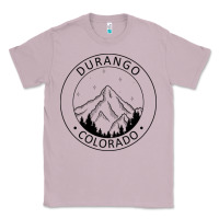 Lilac Durango Mountain City - Colorado State Souvenir Gift Classic Tee - trangStudio