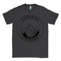 Smoke Durango Mountain City - Colorado State Souvenir Gift Classic Tee - trangStudio