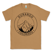 Toasted Coconut Durango Mountain City - Colorado State Souvenir Gift Classic Tee - trangStudio