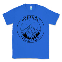 True Royal Durango Mountain City - Colorado State Souvenir Gift Classic Tee - trangStudio