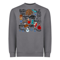 Storm winter festive essentials Heavyweight Sweatshirt - CowhideDigitalArt