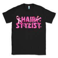 Black Breast Cancer hair stylist Classic Tee - texasbilliewilder