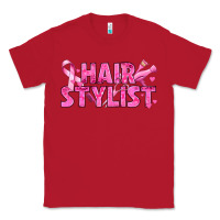 Red Breast Cancer hair stylist Classic Tee - texasbilliewilder