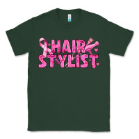 Sports Green Breast Cancer hair stylist Classic Tee - texasbilliewilder