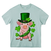 Arona st. patrick's day lucky baby pig Heavy Core Tee - RanaPortraitStore