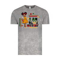 Cloud Rock i am black history black girl peekaboo juneteenth Vintage Tee - CowGirlArtShop