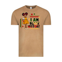 Vintage Camel i am black history black girl peekaboo juneteenth Vintage Tee - CowGirlArtShop