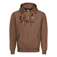 Chestnut hair hustler 2 Zipper Hoodie - SublimationCraftShop