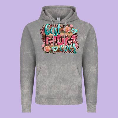 Best Mom Ever Mother's Day Vintage Hoodie Designed By Cowgirlartshop