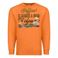Carrot coffee is always a good idea Premium Sweatshirt - BarkalooDesign
