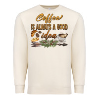 Sandshell coffee is always a good idea Premium Sweatshirt - BarkalooDesign