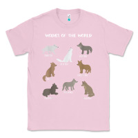 Bubblegum Pink Wolves Of The World Educational Wolf Gift Classic Tee - trangStudio