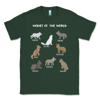 Sports Green Wolves Of The World Educational Wolf Gift Classic Tee - trangStudio