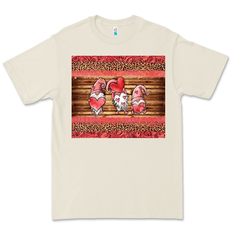 Valentines Day Gnomes Leopard Premium Tee by Jasminsmagicworld | Teevron